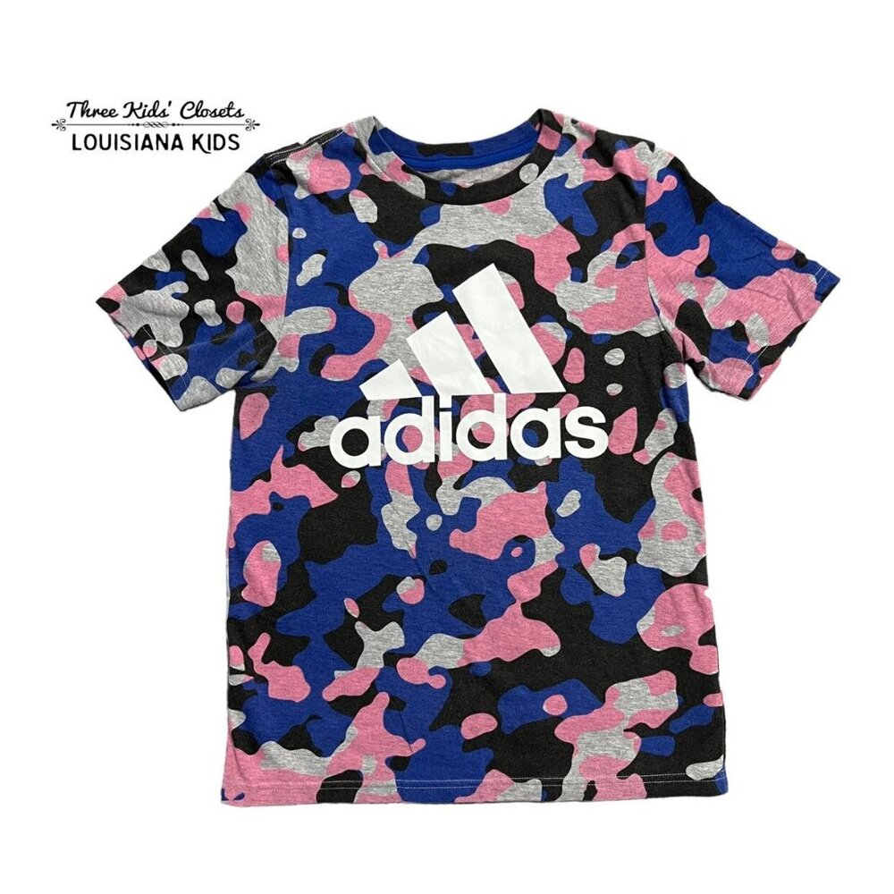 Adidas M (10/12) Camouflage Tee Shirt
